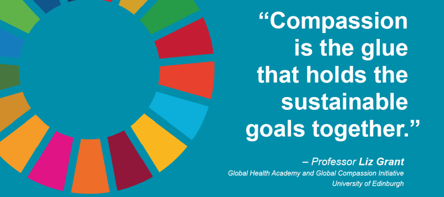 SDGs and compassion quote