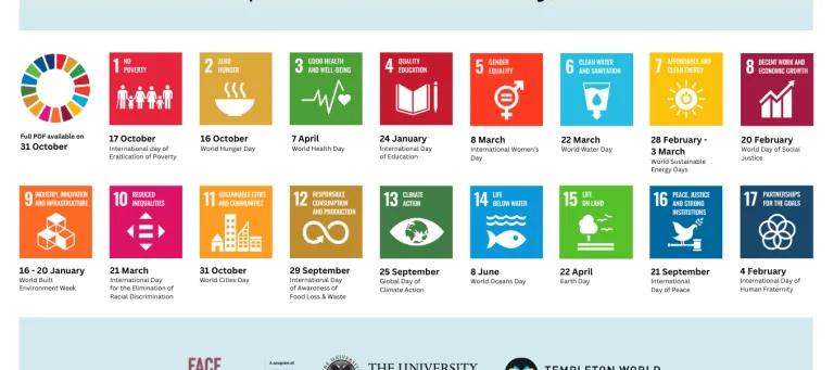 Compassion 4 SDGs world days banner image