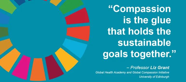 SDGs and compassion quote