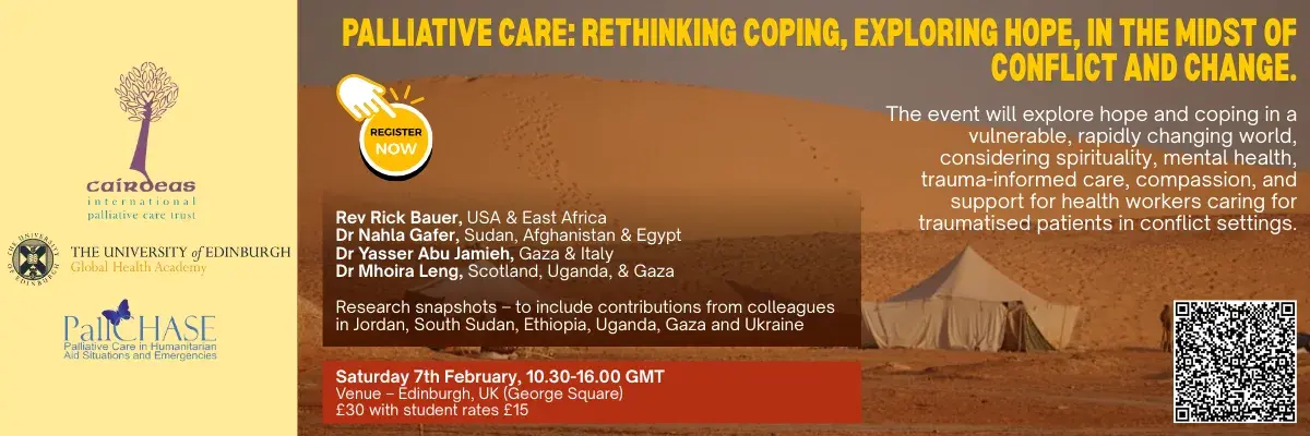 Palliative Care Conference 7th February 2026. Overview of theme and speakers