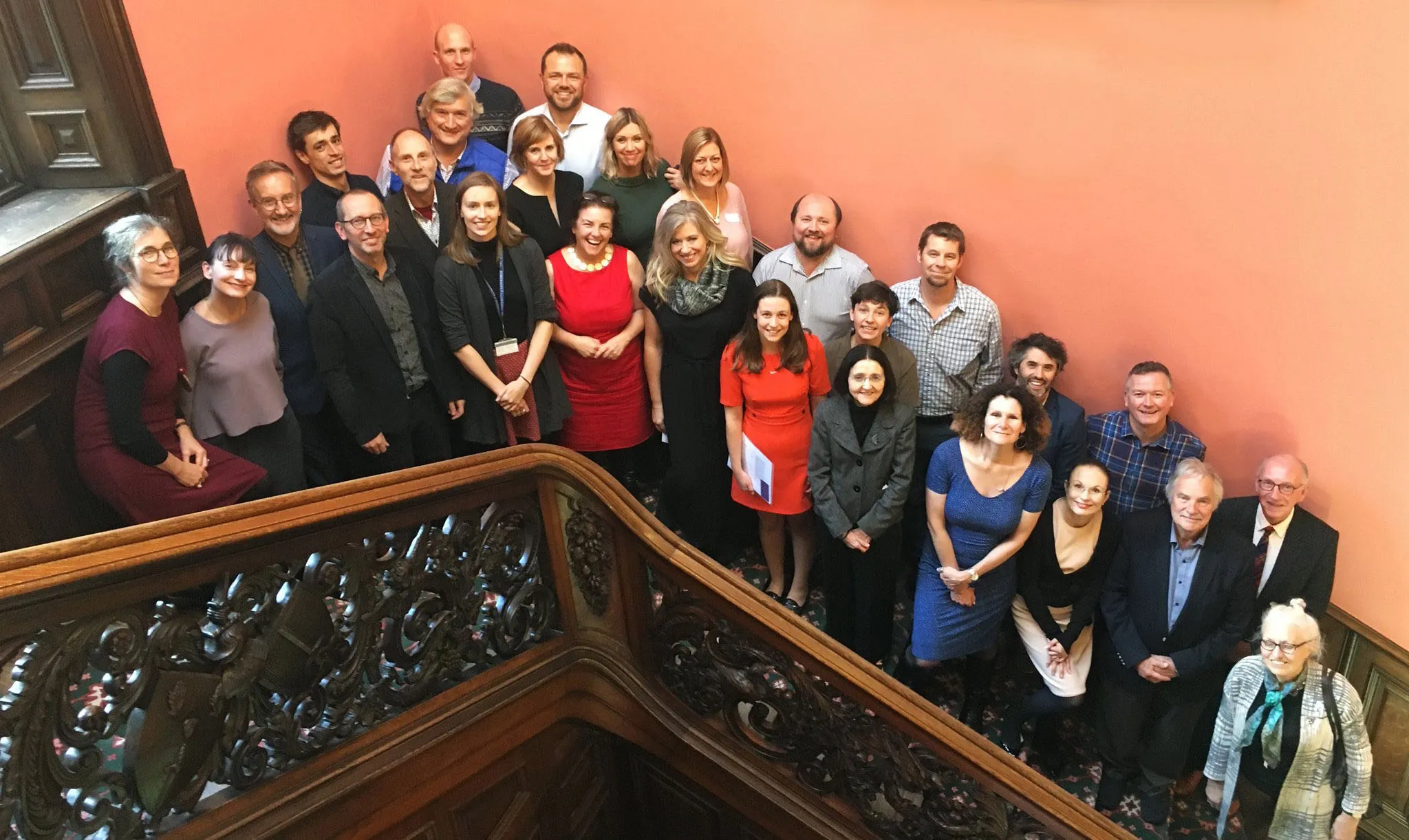 A group of people at a Global Compassion Initiative event