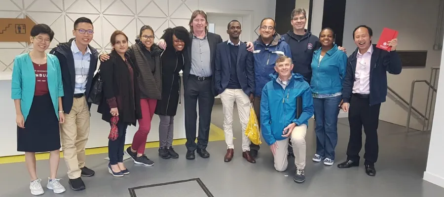 Photo of MFM students